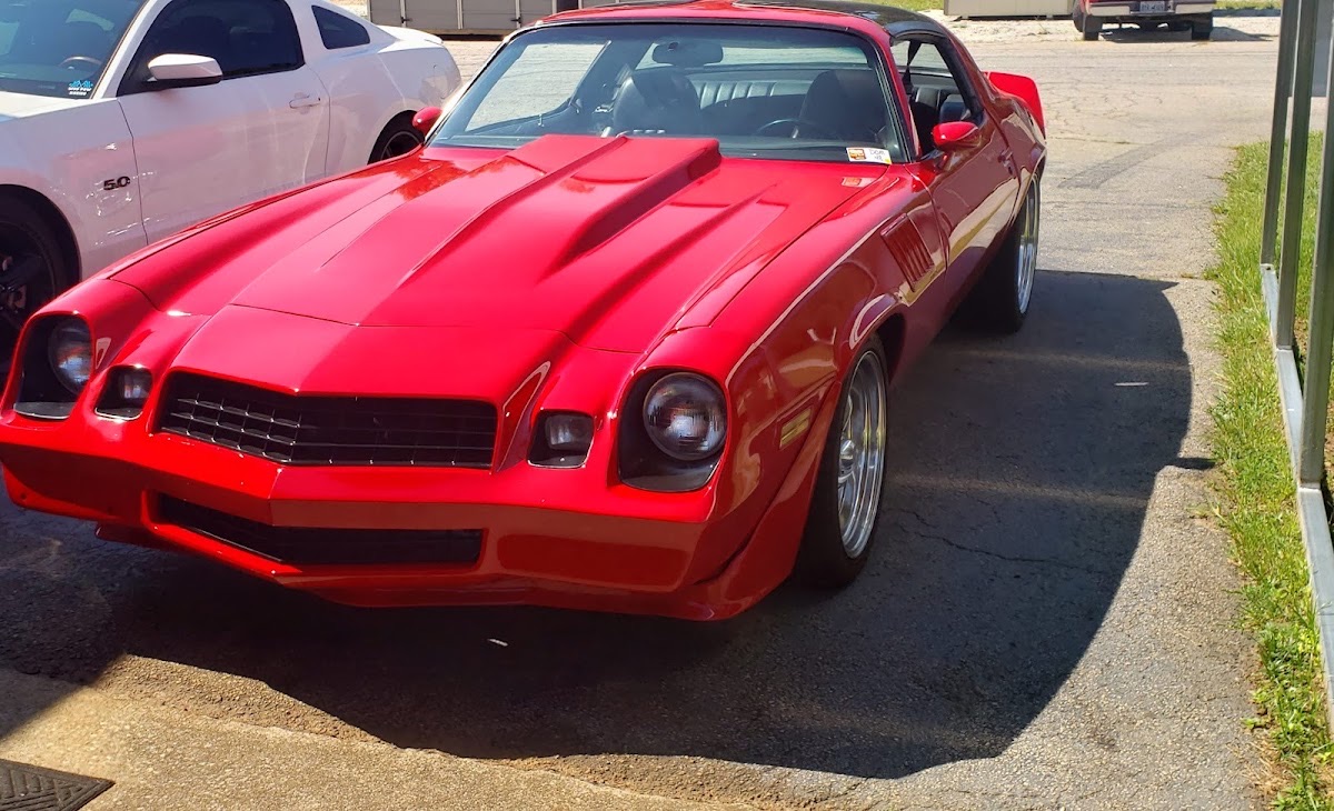A clean second-gen Chevy Camaro built and serviced at L&W Tire